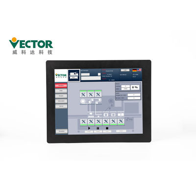 Ελεγκτής iec61131-3 κινήσεων 0.6GHZ EtherCAT πρότυπα με 15 ίντσα HMI